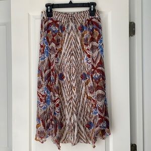 Free People Asymmetrical Capris Small